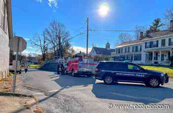 Crews rescue utility worker from Fall River embankment in Bernardston - The Recorder