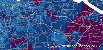 London Covid cases and deaths for each south east borough