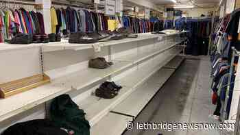 Clothing donations needed for Lethbridge's homeless population as winter approaches - Lethbridge News Now