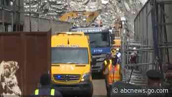 WATCH:  Survivor pulled from rubble of collapsed building