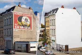 Herontdekte gevelreclame dan toch terug overschilderd: “We hebben er alles aan gedaan om het te behouden, tevergeefs”