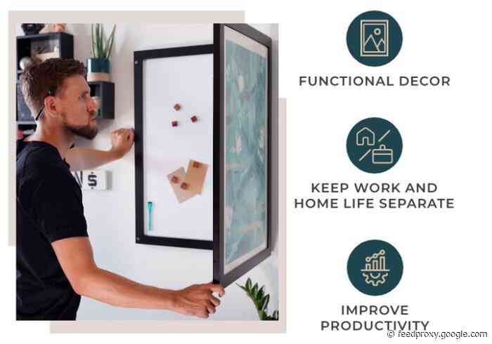 Sable Flow secret whiteboard keeps you organized when needed
