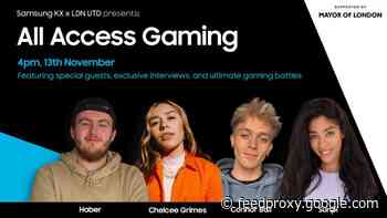 Samsung KX & LDN UTD launching All Access Gaming event