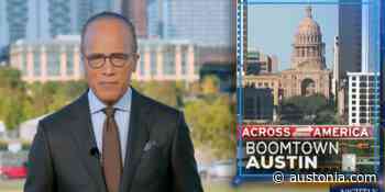 Lester Holt's 'Across America' shows the best and worst of life in Austin - Austonia