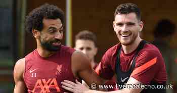 Andy Robertson aims cheeky dig at Mohamed Salah as Liverpool joke continues