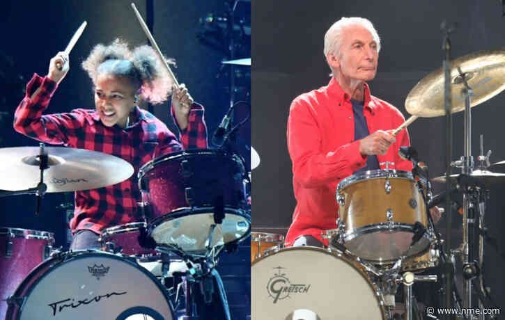 Watch Nandi Bushell pay tribute to The Rolling Stones’ Charlie Watts