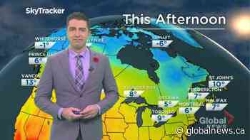 Saskatchewan weather outlook: Nov. 4