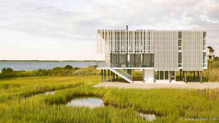 Parnagian Architects imagines Salt Box Residence for the Jersey Shore