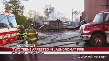 Troopers: 2 teens facing arson charges in fire that leveled Palmyra laundromat