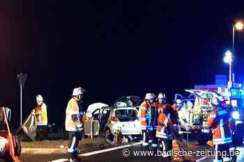 Fahrzeuge kollidieren auf Kenzinger Umgehungsstraße - Kenzingen - Badische Zeitung