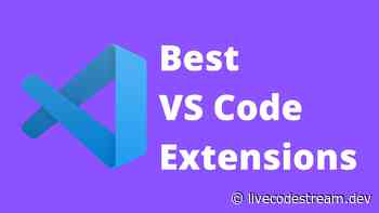 The best VS Code extensions for JavaScript developers