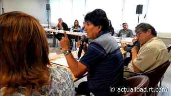 "Operación rescate": Evo Morales y Rafael Correa llegan a Buenos Aires para presentar junto a Fernández un... - RT en Español