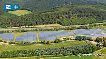A46: Photovoltaik neben der Autobahn in Bestwig geplant - WP News