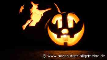Unbekannte beschmutzen an Halloween in Aichach eine Fassade - Augsburger Allgemeine