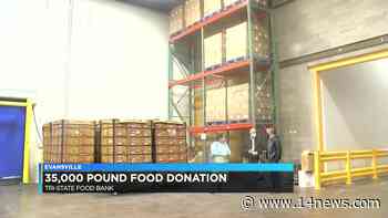 Tri-State Food Bank gets big donation - 14 News WFIE Evansville