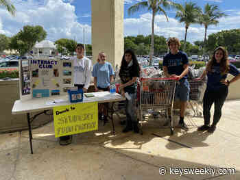 CORAL SHORES STUDENTS RESTOCKS HIGH SCHOOL FOOD PANTRY - Florida Keys Weekly