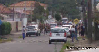 Ladrões são presos durante tentativa de assalto a casa de Capivari de Baixo - Sul. Agora