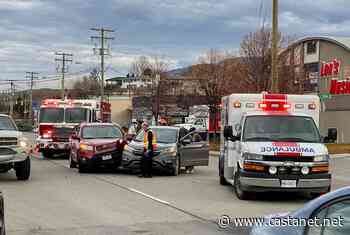 Collision on Battle near 13th has lanes closed in both directions - Kamloops News - Castanet.net