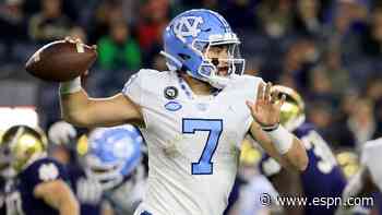 College football Week 10 - Sam Howell vs. No. 9 Wake Forest, GameDay at No. 6 Cincy and more - ESPN