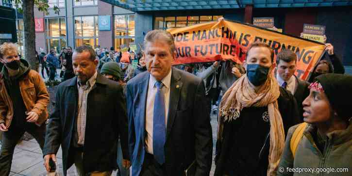 Climate change protesters abandon 2-week hunger strike and swarm Sen. Joe Manchin's Maserati