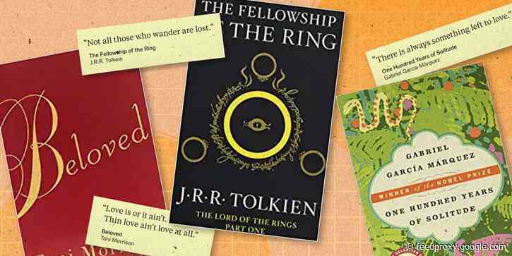 The 22 best book quotes - and the books they come from