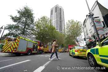 Fire breaks out on 18th floor flat balcony - St Helens Star