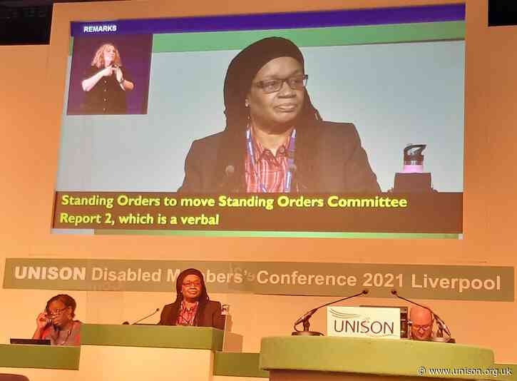 Weather fails to stop successful disabled members’ conference