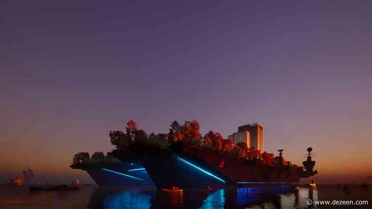 Mando Xie proposes green floating cities to enable "human civilization to continue" on the ocean