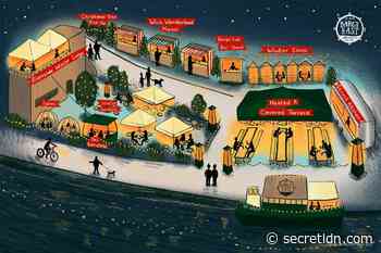 Barge East Winter Gardens: Waterside Christmas Market In Hackney Wick - Secret London