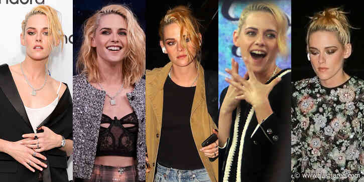 Kristen Stewart Spotted in Five Looks During 'Spencer' Press Tour in NYC