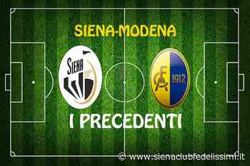 I precedenti tra Siena e Modena - Siena Club Fedelissimi