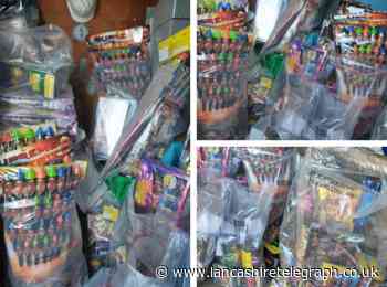 Store owner facing prosecution after police find £10,000 worth of illegal fireworks