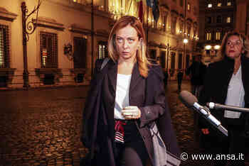 Manovra: Meloni, chiesto a Draghi 8 miliardi vadano al taglio del cuneo - Agenzia ANSA