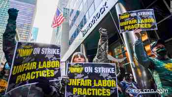 Striking Alabama mine workers bring protest to New York City