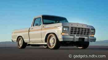 Ford Unveils 'Heritage' 1978 Concept All-Electric Pick-Up Truck. Take a Look