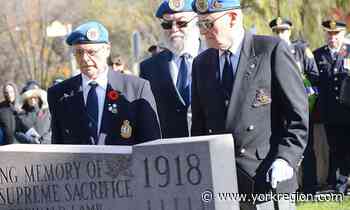 Number of ways for Markham residents to mark Remembrance Day - yorkregion.com