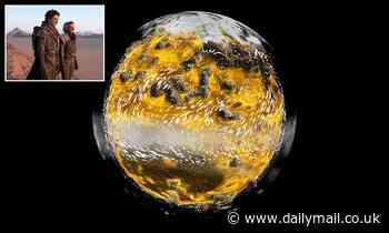 Scientists simulate a climate model of Dune planet Arrakis