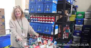 East Kilbride food bank say hard-pressed families face 'triple-whammy' hit on finances - Daily Record