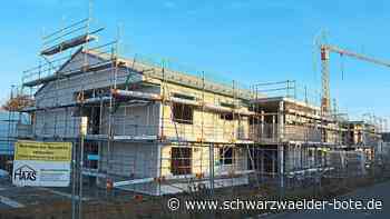 Bauvorhaben in Waldmössingen - Einzug naht – Rohbau des Haus Tobias ist fertig - Schwarzwälder Bote