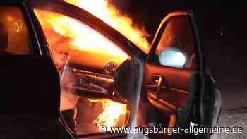 Autobrand hat Straßensperrung in der Amagasaki-Allee zur Folge