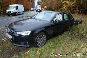 Unfall Dresden: Verkehrsunfall mit Totalschaden in der Dresdner Heide - Sächsische.de