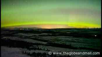 Video: Footage of shimmering aurora over Alberta captured by drone - The Globe and Mail