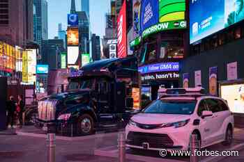 Aurora Joins Nasdaq As Supply-Chain Crunch Boosts Robot Truck Interest - Forbes