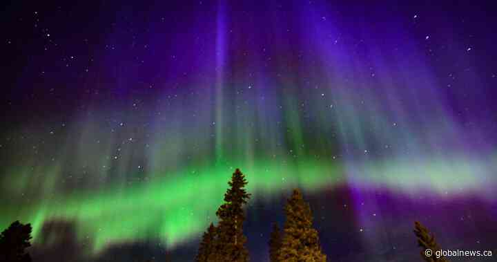 Another spectacular aurora borealis lights up Alberta sky: ‘This was a good event’ - Global News