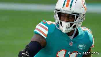 Dolphins WR Parker downgraded to doubtful