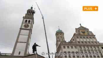 Klimacamp muss weichen: Warum ein Autokran neben dem Rathaus stand