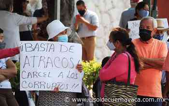 Ciudadanos se niegan a pagar agua y predial - El Sol de Cuernavaca