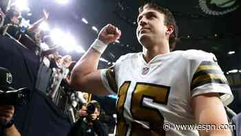 Saints to start Siemian over Hill at QB vs. Falcons