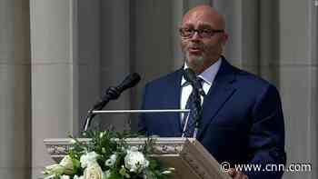 'A great lion with a big heart': Powell's son pays tribute to his dad