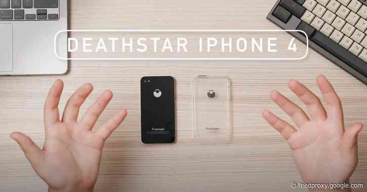 Rare and rad ‘Death Star’ iPhone 4 prototype revealed in new video